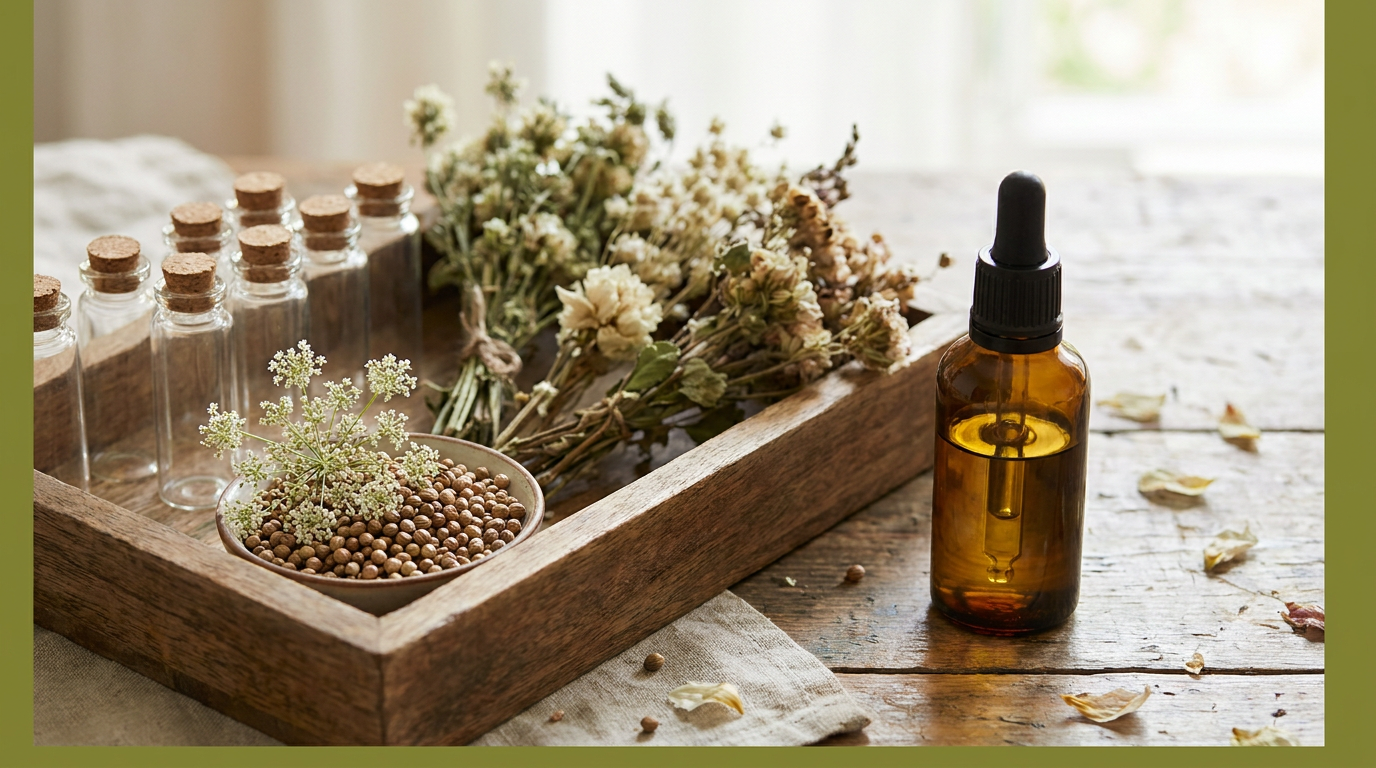 Why Coriander Essential Oil Is Showing Up in Fall Spice Blends This Year